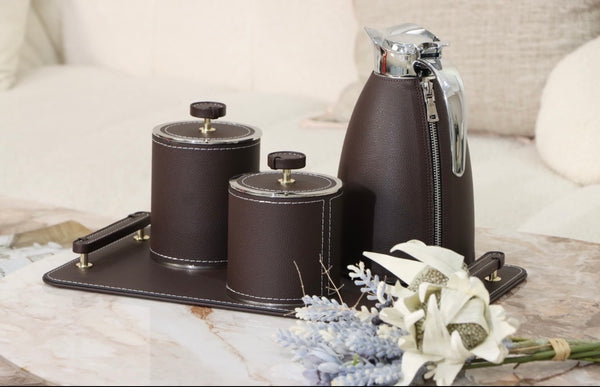 Ensemble thermal - Collection Majesté - Chocolat glacé