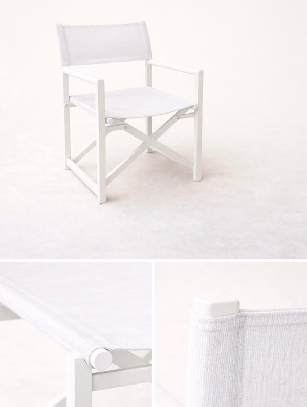 Chaise d'extérieur LUMINA - Set de 4 + housses - RICCIO